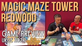 UKGE 2024: Redwood, and Magic Maze Tower Previews with Sit Down Games
