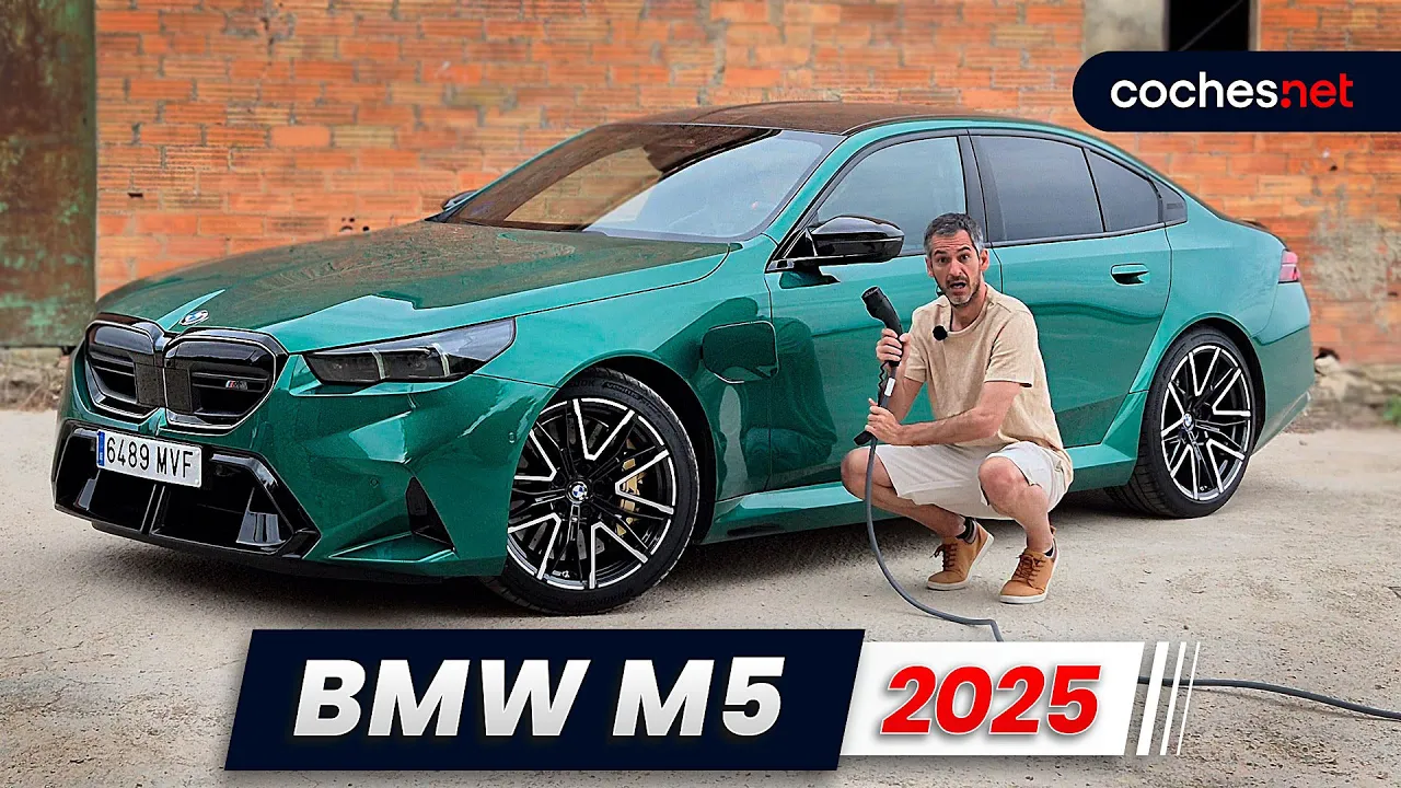 BMW M5 2025... ¡¡HÍBRIDO ENCHUFABLE!! | Prueba / Test / Review en español | coches.net