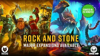 DGA Previews: Deep Rock Galactic: The Board Game - Space Rig & Biome Expansions