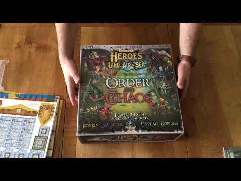 Heroes of Land Air and Sea- Unboxing! Sam Says Game Reviews