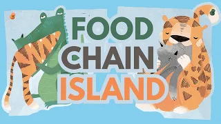 Food Chain Island with ALL EXPANSIONS | Solo-Only Micro Board Game Playthrough and Tutorial