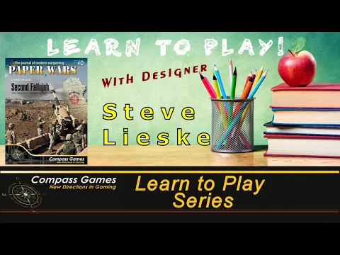 Compass Games Learn to Play 25: Second Fallujah (Paper Wars 103)