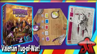 Thrones of Valeria overview and unboxing