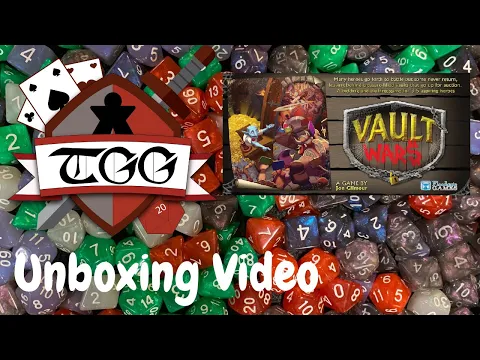 Vault Wars Board Game Unboxing
