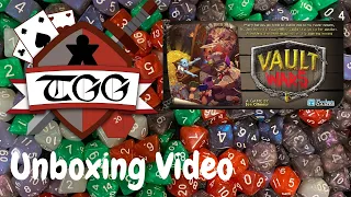 Vault Wars Board Game Unboxing
