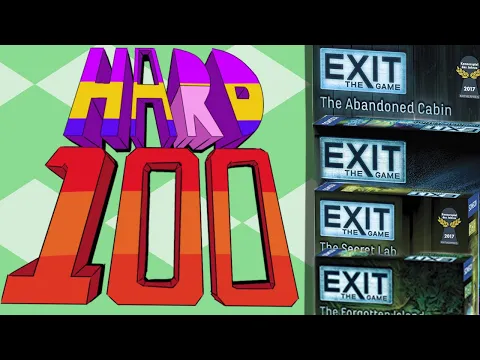 The Hard 100: Exit: The Game (various)