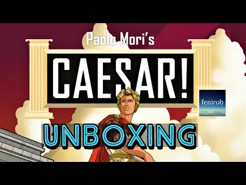 Caesar! Seize Rome In 20 Minutes! Board Game | Unboxing (No Talking)