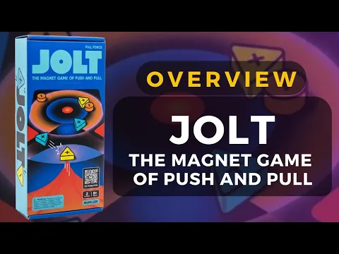 JOLT: The Magnet Game of Push and Pull Board Game Overview | DaniCha