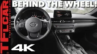 In The Driver's Seat of the New 2020 Toyota Supra!