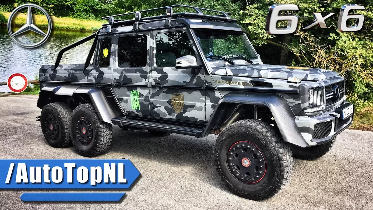 Mercedes G63 AMG 6X6 SOUND DRIVE & LOOKS by AutoTopNL