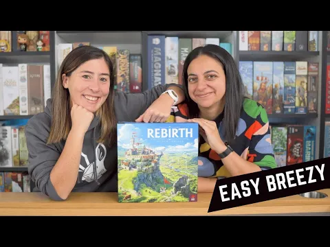 Rebirth ~ Easy to teach, Easy to table Knizia tile-layer | Board Game Prototype Preview