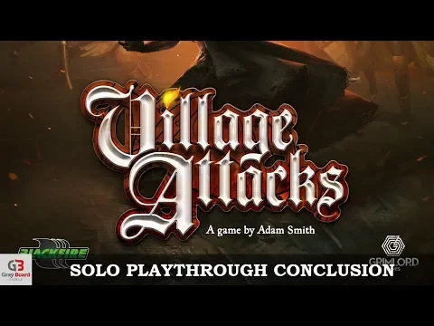 Village Attacks - Solo Playthrough - Conclusion (using 4 Monsters, Troll, and day/night mode)