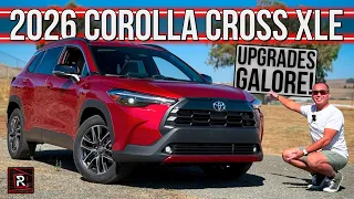The 2026 Toyota Corolla Cross XLE Is A Less Vanilla Small SUV For Budget Minded Drivers