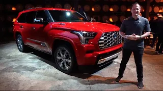 Is the 2023 Toyota Sequoia Capstone a BETTER luxury SUV than a Yukon Denali?