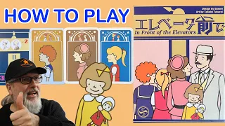 In Front of the Elevators | Saashi & Saashi | How to play this wonderful charming card game