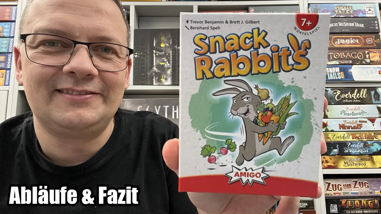  Snack Rabbits (Amigo) - Würfelspiel und Zockerspiel für Familien 