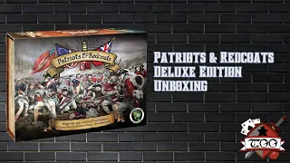 Patriots & Redcoats Deluxe Edition Unboxing | Revolutionary War Strategy Game First Look