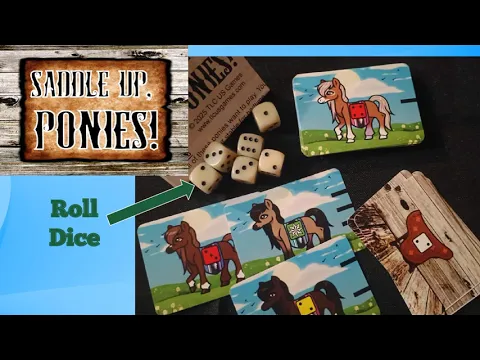 How to Play Saddle Up Ponies the game.