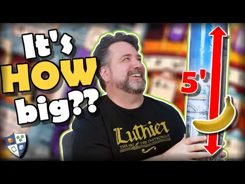 When Your Game Board is Longer Than Your Couch - A Luthier Unboxing