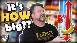 When Your Game Board is Longer Than Your Couch - A Luthier Unboxing