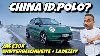 JAC E30X Autobahnreichweite und Ladezeit im Test. #ev