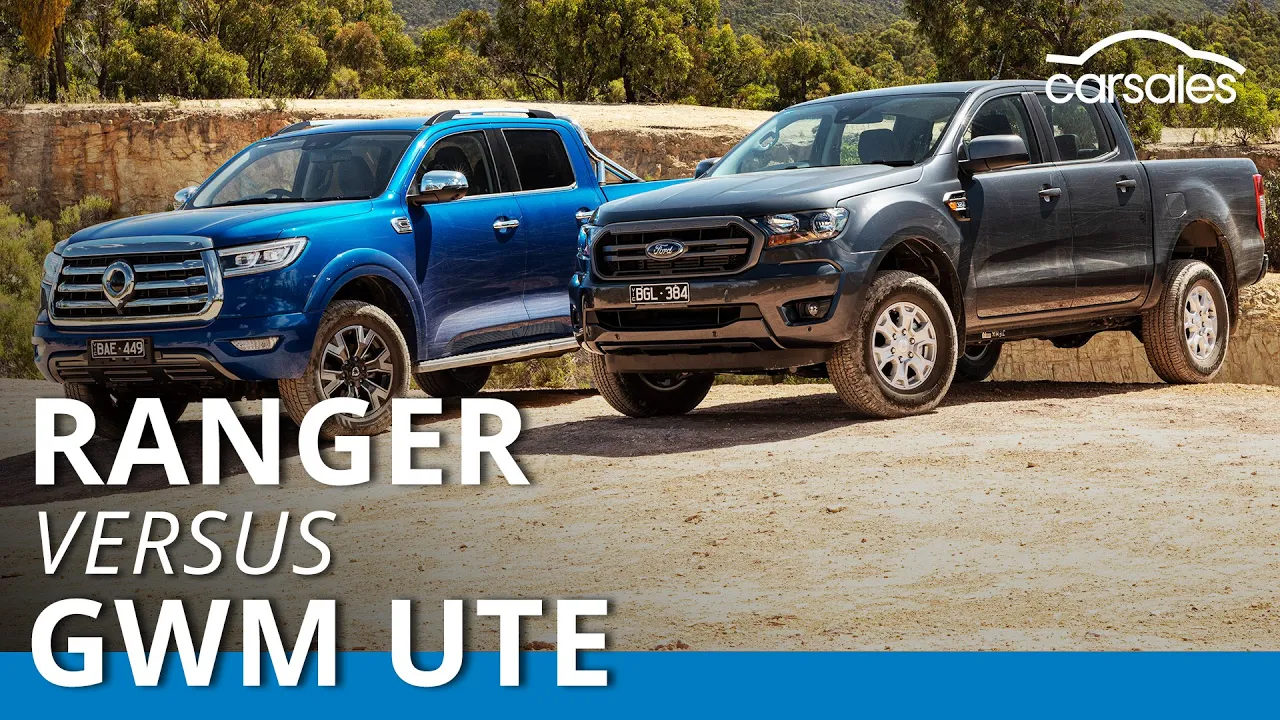 Ford Ranger v GWM Ute 2021 Comparison Test @carsales.com.au