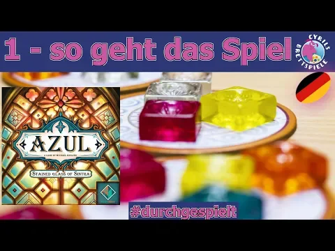 AZUL 2 - Komponenten & Regeln - Cyrils Brettspiele(S186E01)