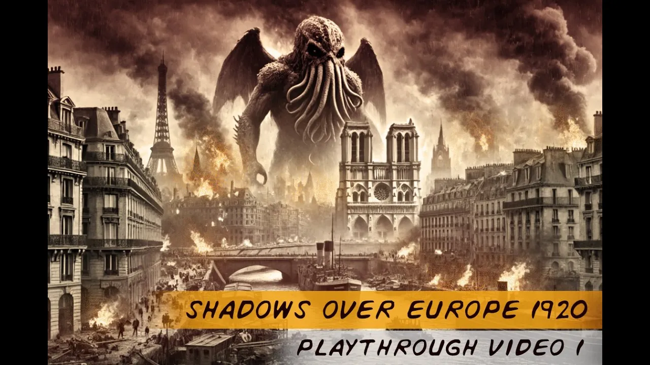 Shadows over Europe 1920 - Playthrough Video 1