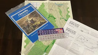 Chantilly: Jackson's Missed Opportunity (Decision Games) - Unbagging and Quick Look