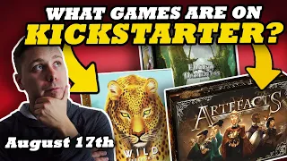 What Games Should You Back on Kickstarter? - Artefacts, Wild Serengeti, Edge of Darkness (August 17)