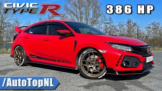 386HP HONDA CIVIC TYPE R FK8 | 274km/h REVIEW on AUTOBAHN by AutoTopNL