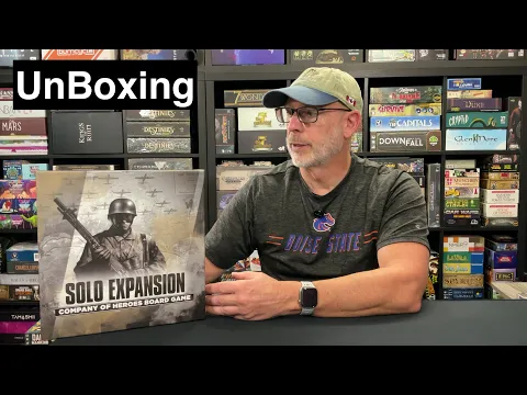 TDG: Company of Heroes: Solo Expansion unboxing with Ray