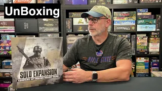 TDG: Company of Heroes: Solo Expansion unboxing with Ray