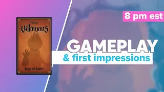 Disney Villainous Madam Mim vs Dr Facilier Gameplay and First Impressions | @RavensburgerNA