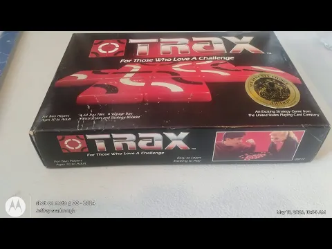Unboxing Trax vintage game