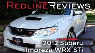 2012 Subaru Impreza WRX STi Review, Walkaround, Exhaust, & Test Drive