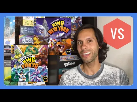 King of Tokyo vs King of New York! [Board Game VS]