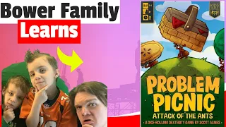 Bower Family Learns Problem Picnic
