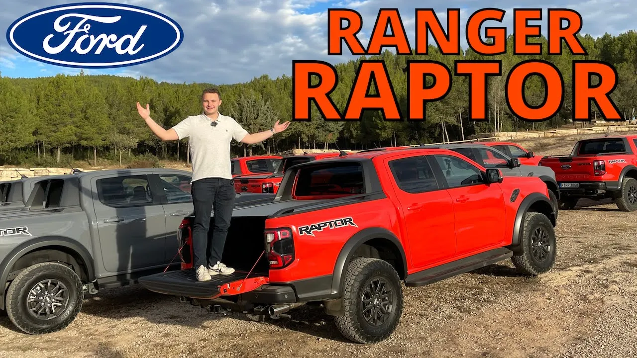 Tager til Spanien for at køre VILD OFFROAD i den nye Ford Ranger Raptor!