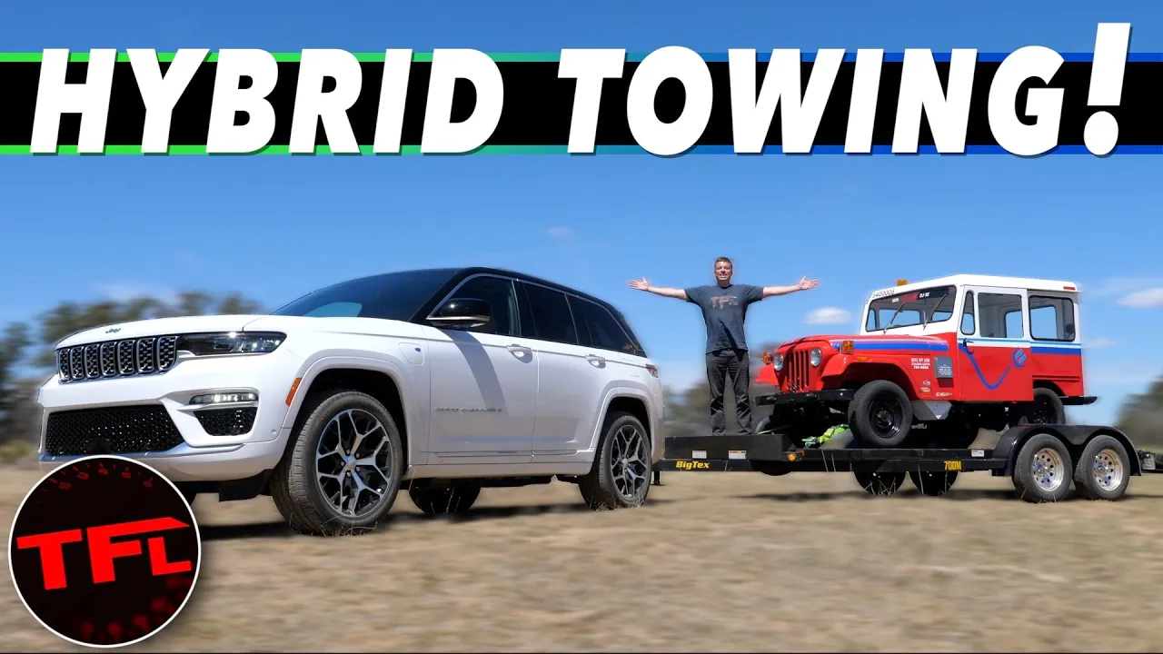 EV Tow Test: I MAX Out The New Jeep Grand Cherokee 4xe Towing On Electricity