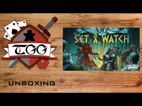 Set A Watch Board Game Unboxing