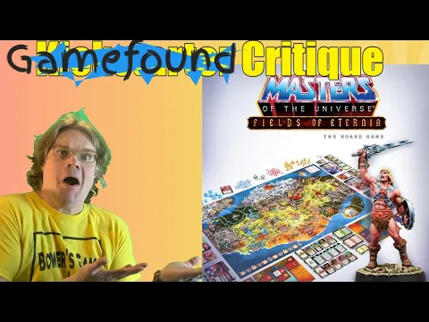 Masters of the Universe: Fields of Eternia - Gamefound Critique *HeMan Boardgame*