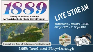 1889 - 3-player Play-through with Train Shuffling