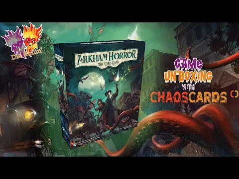 Arkham Horror The Card Game Revised Edition Unboxing