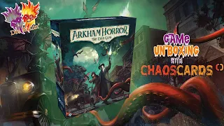 Arkham Horror The Card Game Revised Edition Unboxing