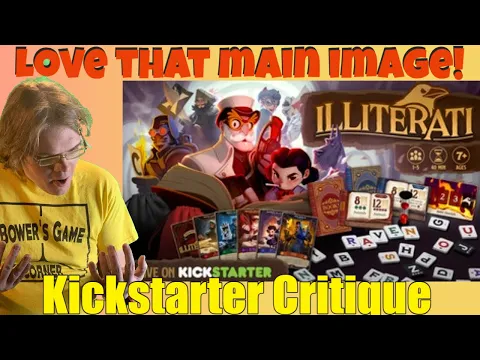 ILLITERATI - Kickstarter Critique Review