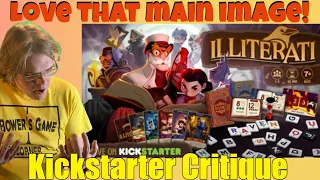 ILLITERATI - Kickstarter Critique Review