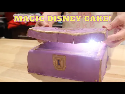 Disney's Sorcerer's Arena Magic Box Cake! | Board Game Bakes