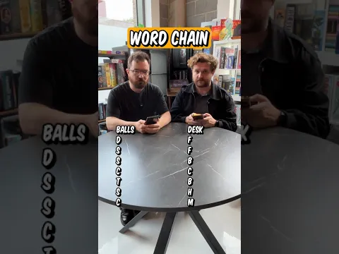 Word Chain Challenge! #WordChain #Challenge #trend #WordGame #GuessingGame #NoRollsBarred