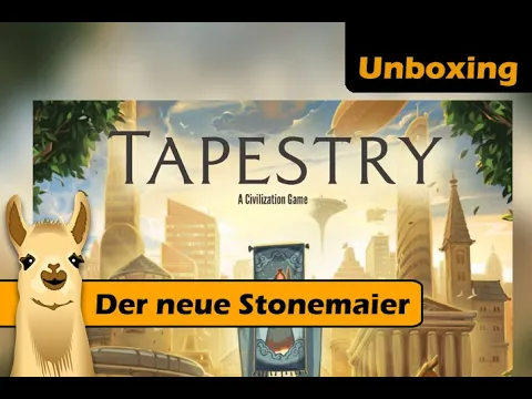 Tapestry / Unboxing / Der neue Spiele-Hit von Stonemaier? / SpieLama